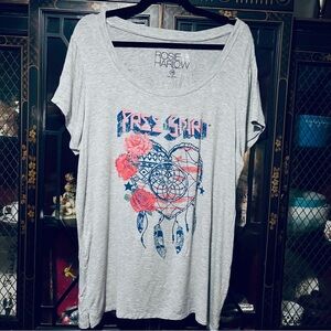 Rosie Harlow Nordstrom’s Super Soft T-Shirt 2X 
Free Spirit Dreamcatcher